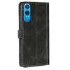 For OnePlus Nord CE4 Lite 5G/Oppo K12x 5G (China) Case Leather Wallet Phone Cover with Straw Hat Magnetic Clasp