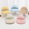 Comfortable Big Brim Baby Sun Hat Breathable Kids Cap Korean Style Anti UV Children Sunshade Hat Outdoor