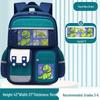 Capybara Large Capacity School Backpack for Boys & Girls Grades 1-6