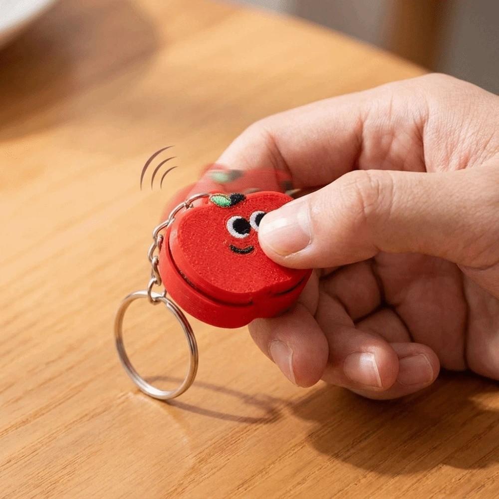 Portable Click Press Toy 3D Printing Keychain Pendant Fun Cartoon Decor  Busy Work