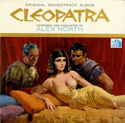 LP Record ALEX NORTH Cleopatra Original Soundtrack Albu FXG5008 20th Century Fo 1963 US Soundtracks Musicals Used