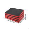Set of 4 Foam Sheets for Tool Box, Transport And