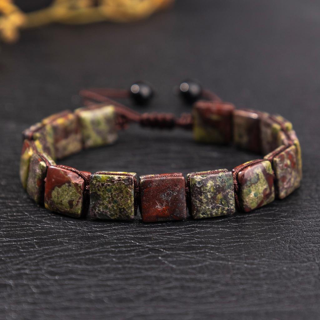 Crystal bracelet, natural amethyst bead, bracelet, natural stone, adjustable wristband,Christmas gift, Valentine's Day gift, girlfriend gift