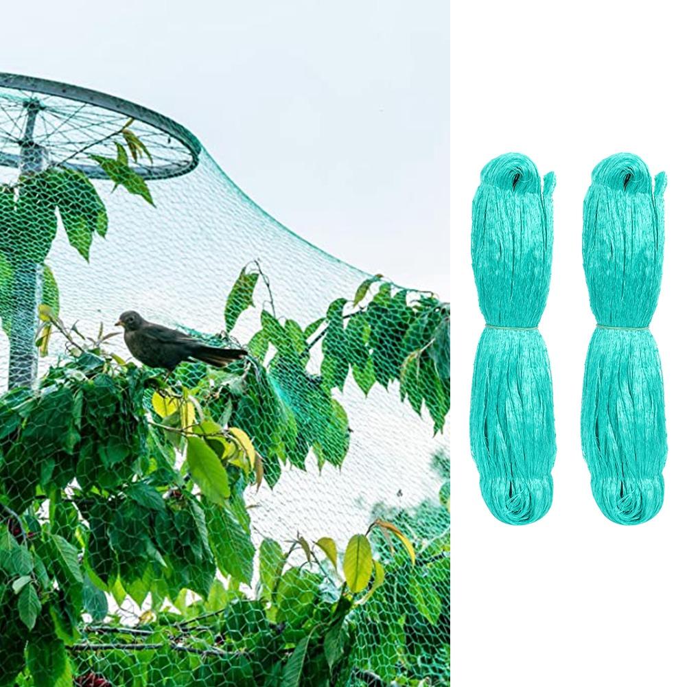 2Pcs Orchard Protection Against Insects Net Small Holes Birdproof Net for Grape Fruit Tree 4x12m