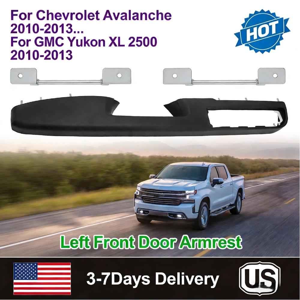 Front Left Driver Side Armrest Repair Kit Car Front Driver Side Door Armrest Handle for Chevrolet Silverado Tahoe 2010-2014