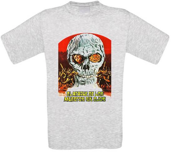 El Ataque De les Morts Péché Ojos Horreur Kult Movie TShirt Unisex T-Shirt L