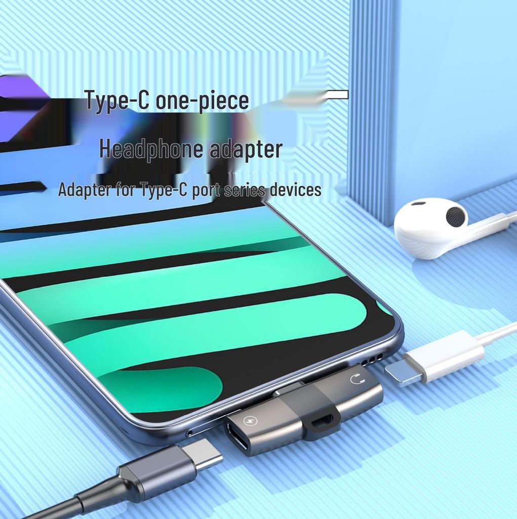 USB-C To 3.5mm Audio Adapter for Apple & Google: Fast Charging & Music Combo