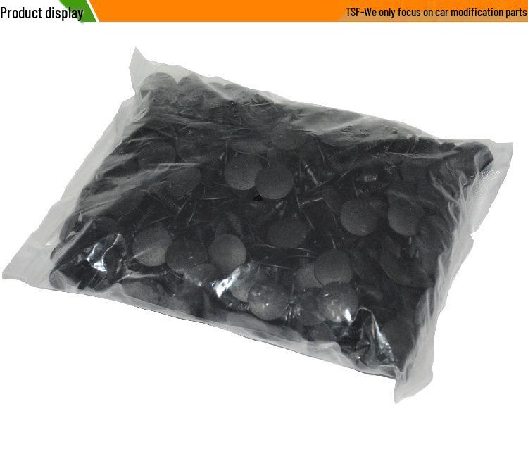 Universal Black Car Headliner Clips, 222-Pack for Toyota Pickup & Buick