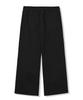 DRIX Track Line Graphic Wide Sweatpants_Black