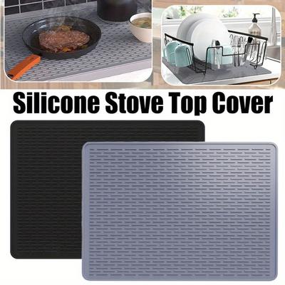 Cubierta de gel de sílice flexible para horno. Dispositivo de protección resistente al calor que es fácil de limpiar cuando se utiliza para encimeras de cocina de cerámica y vidrio.