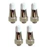 5pcs Advanced Ceramic Heater Heads Heating Pattern Optimized Temperature Control Simple Installation for Vaporizers