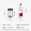 Fuguang Double Wall Borosilicate Glass Tea & Water Bottle with Infuser