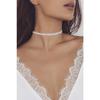 Women's Double Row Zircon Stone Rhinestone Choker Necklace