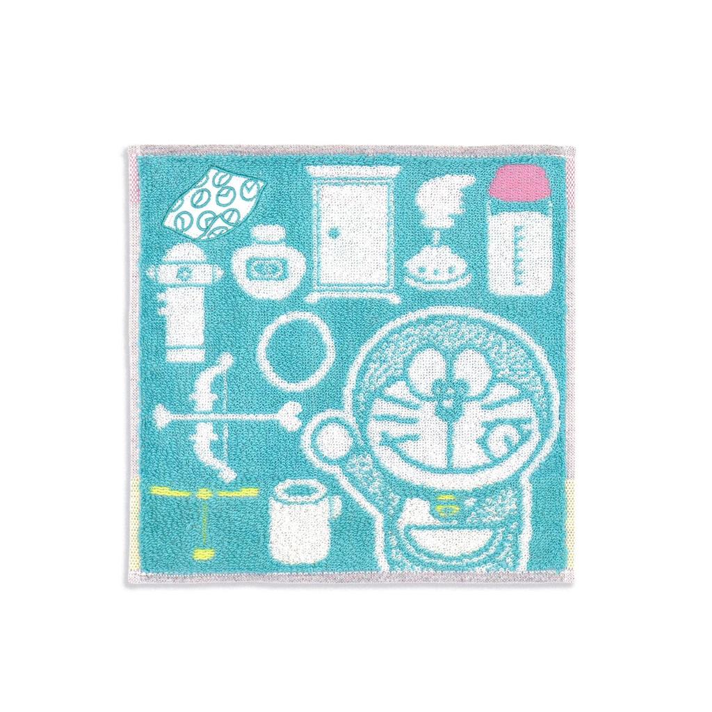 Towel Museum Doraemon Collection Towel 20 X 20 Cm Handkerchief, Mint, 21-2830065, Approx.