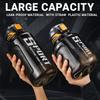1000ml/1500ml Sports Water Bottle Large Capacity LeakProof Drinking Bottles Plastic with Straw Fitness Water Bottle