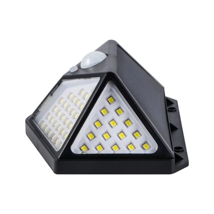 2 Pack Outdoor Solar Lamp 100 Led Lighting Motion Sensor Wall Light