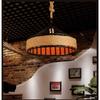 Classical Hemp Rope Pendant Hanging Lamp Lustre for Ceiling Chandelier Classic Retro Antique Industrial Iron Dining Room Light