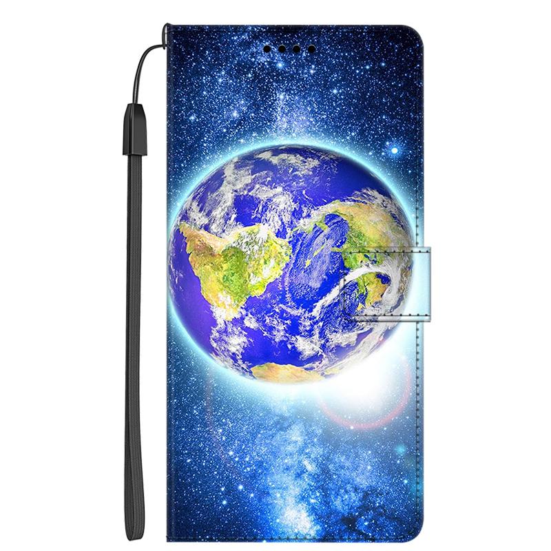 Leather Flip Cover For Redmi Note 14 Pro+ 5G Colorful Flower Patterns Phone Case For Redmi Note 14 4G 2025 Flip Case Wallet Bags