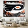 Flyers Hockey Team Tapestry, Unique Design Tapestry, Wall Decor for Bedroom,Livingroom, Playroom,Heartwarming Fan Holiday Gifts