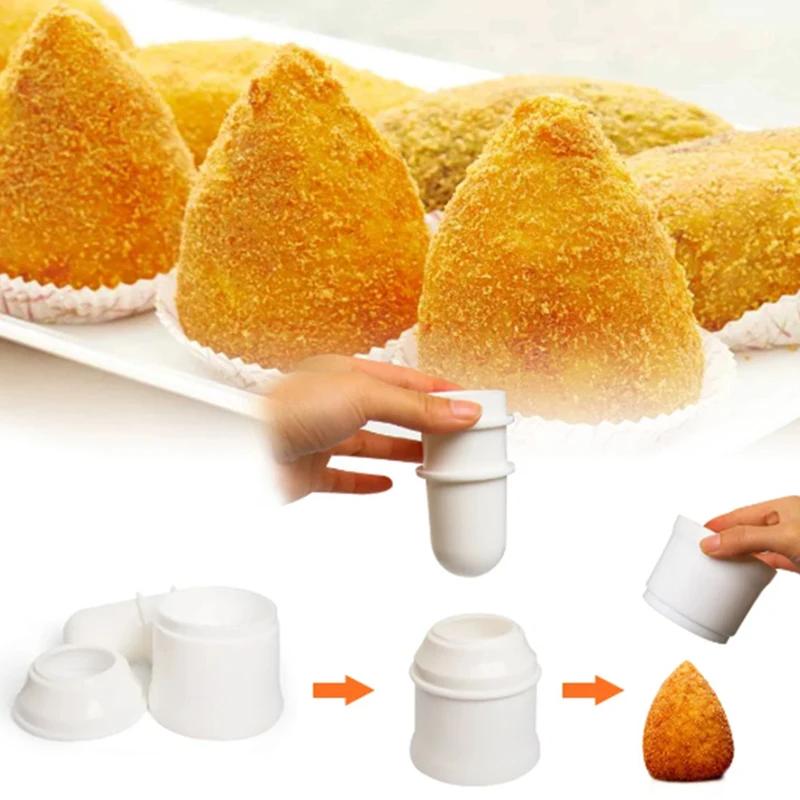 Arancini Maker Sushi Tool DIY Handmade Bento Rice Ball Plastic Mould Homemade Italian Food Meat Ball Mold Kitchen Accessories