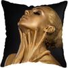 Home Decor Fashion Afro Black Women Girls Sofa Pillowcases Bedroom Living Room Decor Cushion Covers