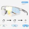 Whale R6 Polarized Color-Changing Cycling Glasses for Men, Day and Night Use, Anti-Uv, Windproof Sunglasses, Eye Protection