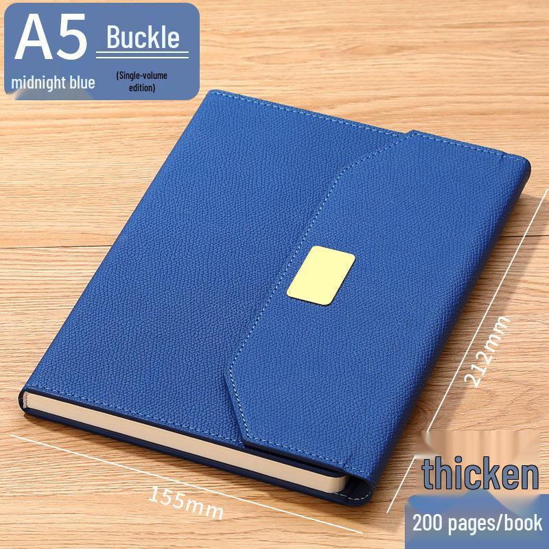 A5 Business & Study Notebook: Creative, Thickened, for Meetings & Exams