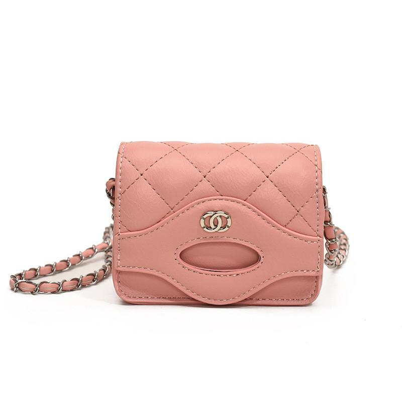 Mini Kids Contemporary Bag With Stylish Chain And Soft Lining Polyester