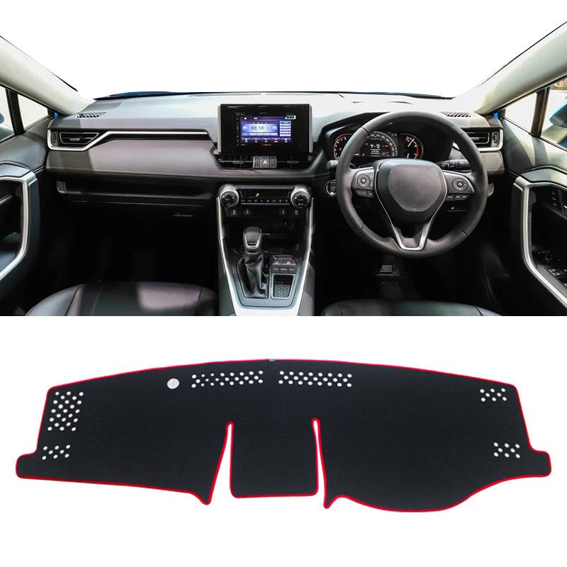 Car Dashboard Avoid light Pad Instrument Desk Cover Mats Carpets Accessories For Toyota RAV4 XA50 2019 2020 2025 2025 2025 RAV 4