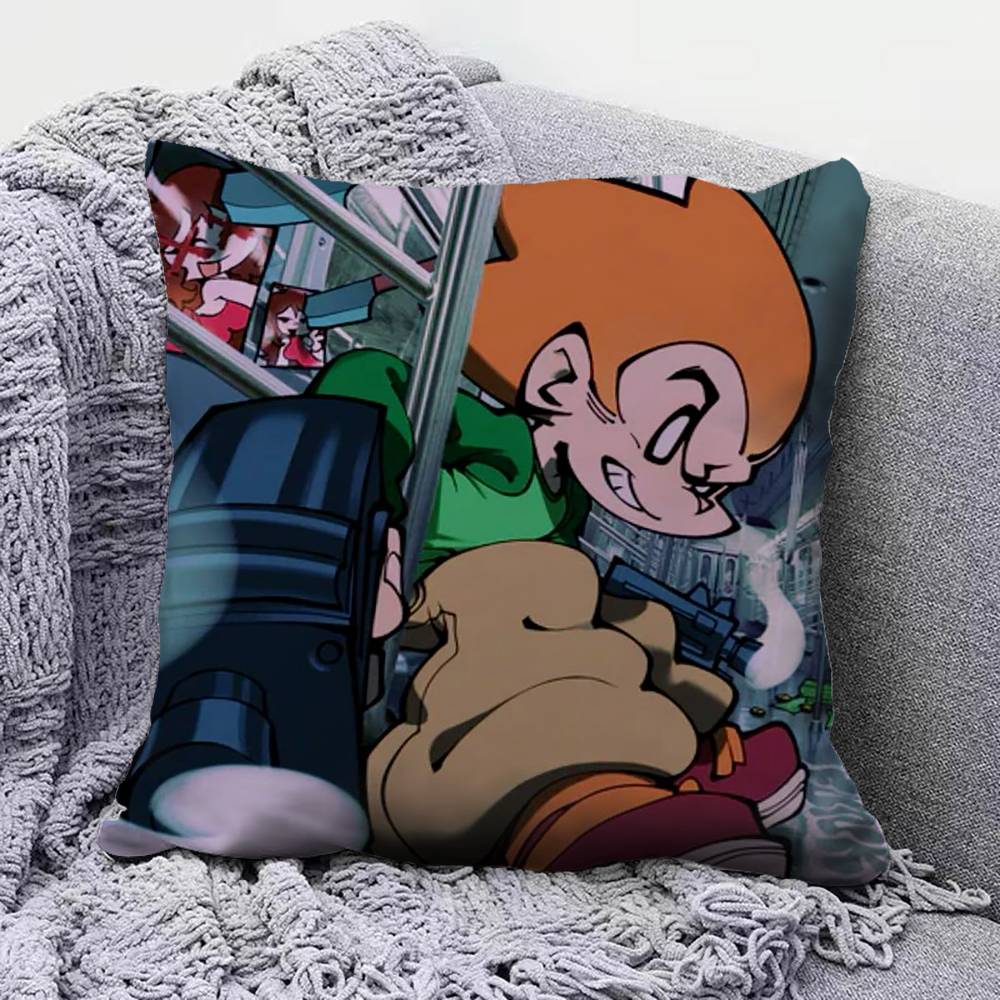 pico friday night funkin Cool Game Home Sofa Cushion Covers and Aecorative Custom Pillow Covers