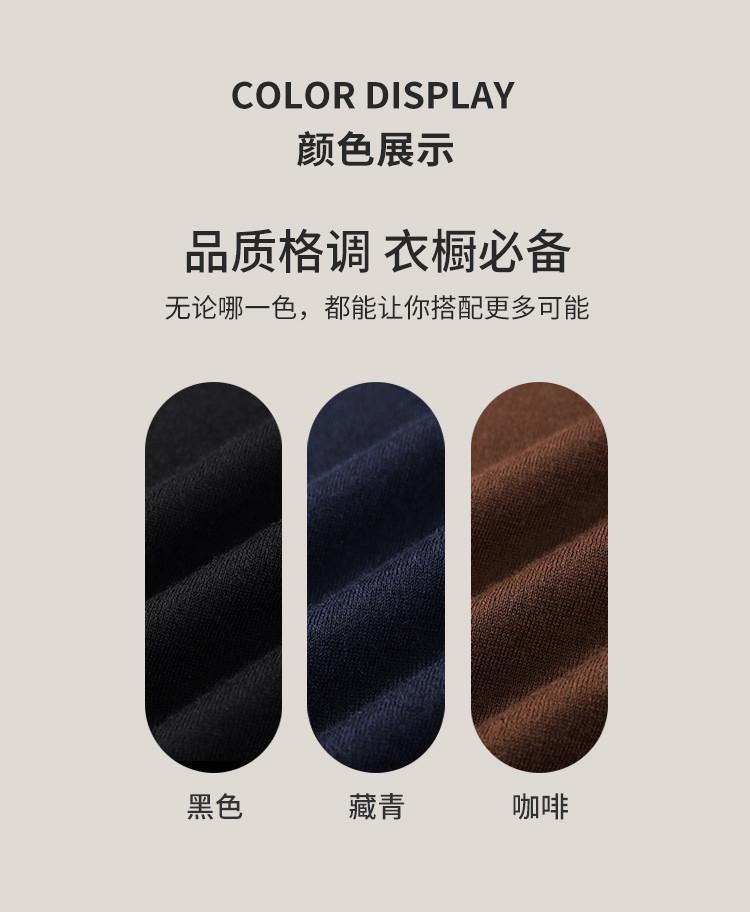 [100% Fine spun Cashmere] Autumn and Winter Warm Half High Collar Business Leisure Solid Color Men's Cashmere Sweater