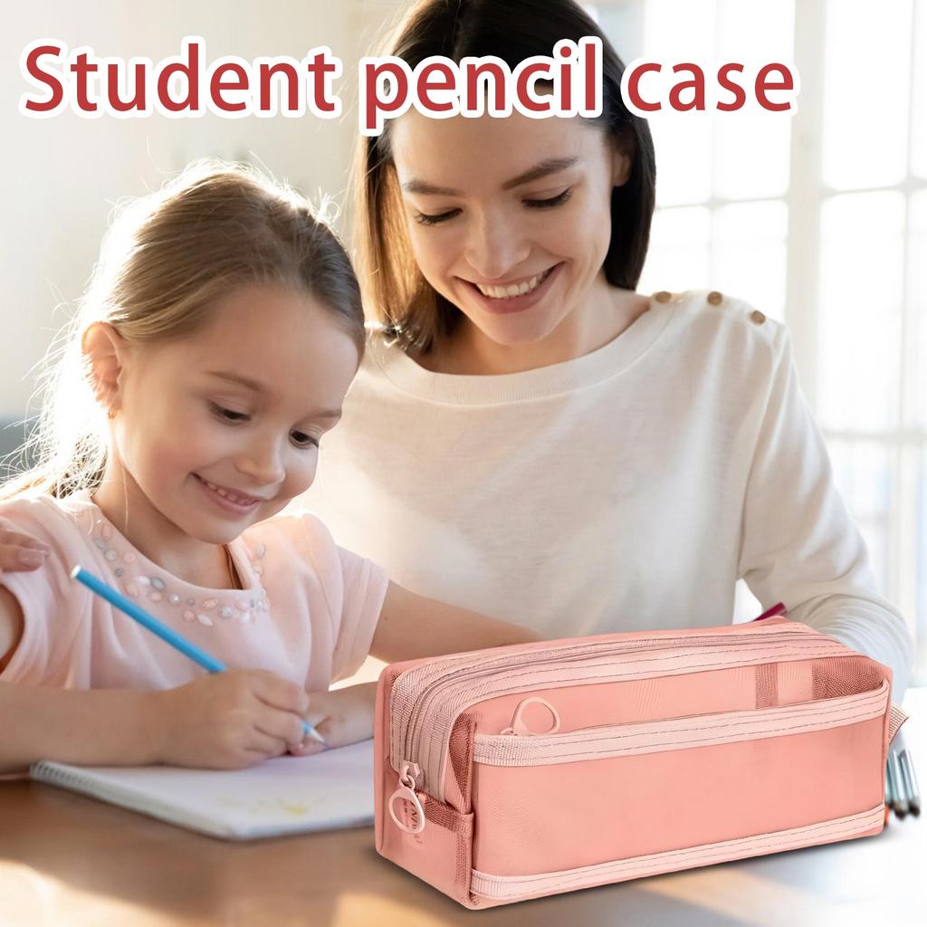 Pencil Case for Students Large Capacity Pencil Bag for School High School Kids Boys Girls
