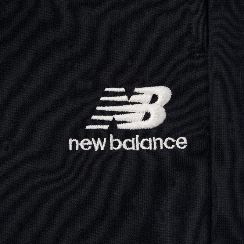 New Balance Logo Cotton Shorts Asia Sizing 'Black' Men's 5VD24213-BK