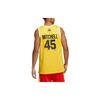 Adidas X BAA Limited Edition Basketball Sports Vest Men Sportswear Sunlight-Yellow HB4256
