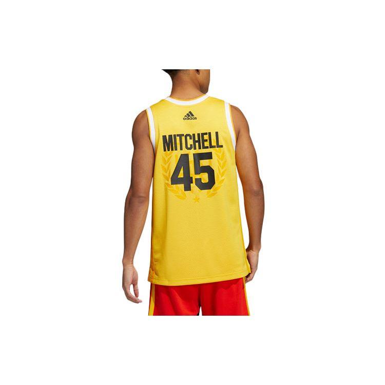 Adidas X BAA Limited Edition Basketball Sports Vest Men Sportswear Sunlight-Yellow HB4256