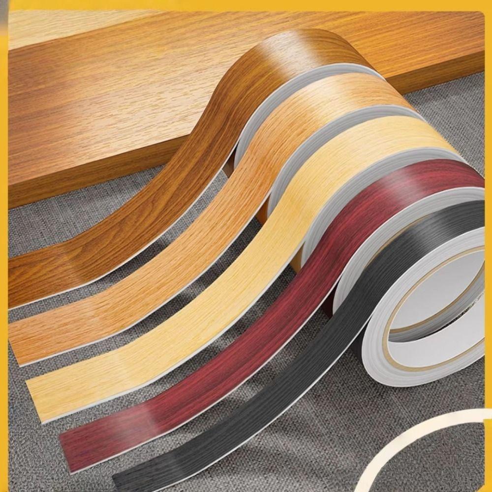 Multiple Styles Veneer Edge Banding Tape Wood Grain Gap Sticker Furniture Restoration