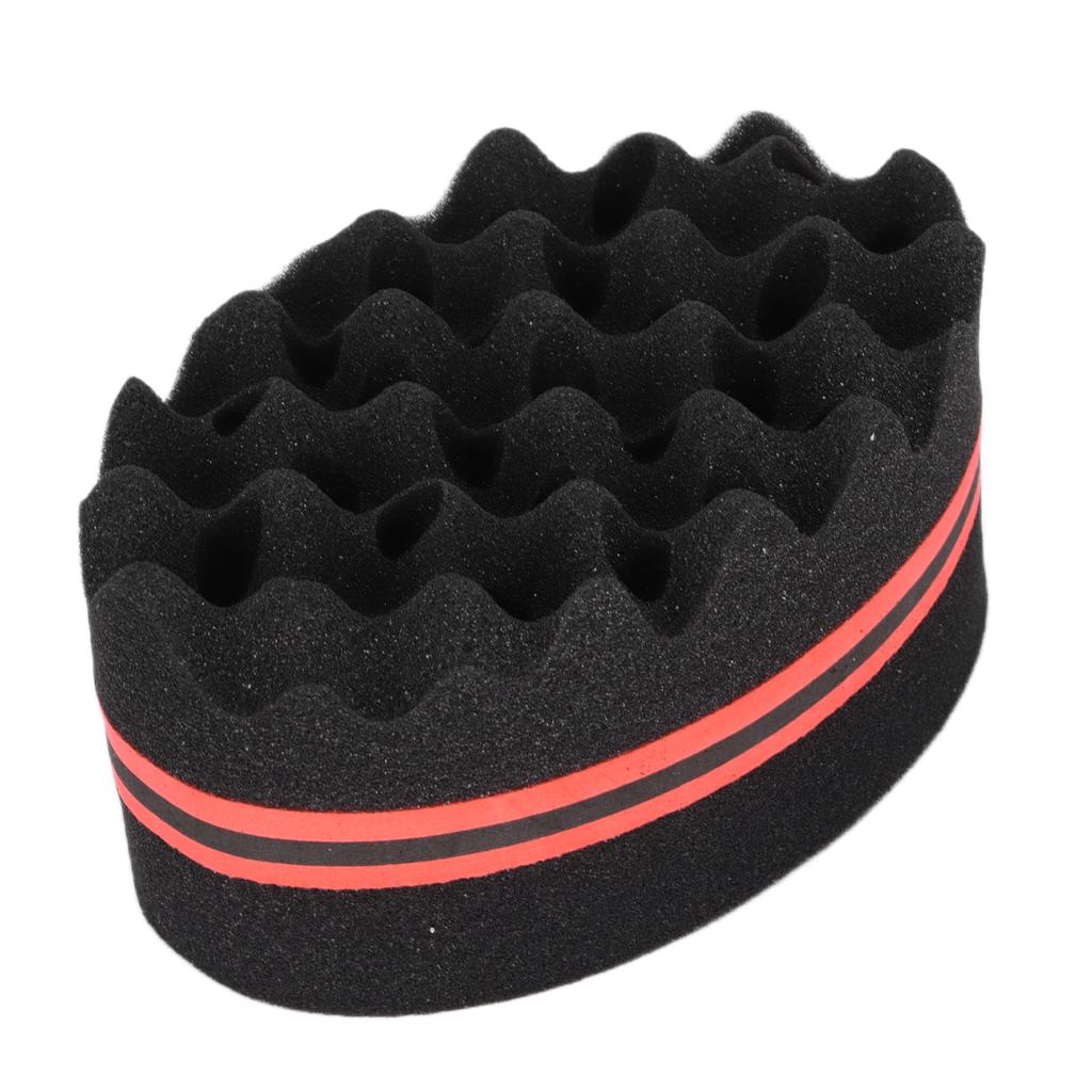 Hair Sponge Brush Big Holes Sponge Dreads Locking Afro Coil Comb Care Tool for Men Women Curls
