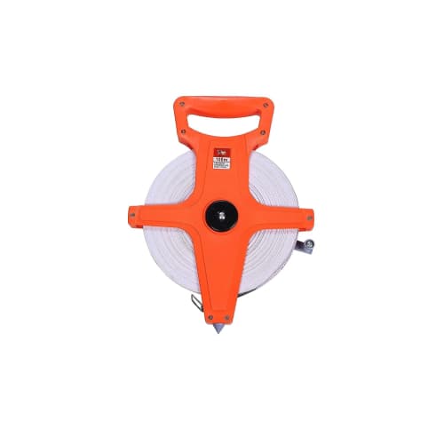 Manaheart 100m Tape Measure, Distance Measuring Tape, for Measuring Grounds, Playgrounds, and Line Drawing, Double-Sided Measuring Tape, Meter and Fee