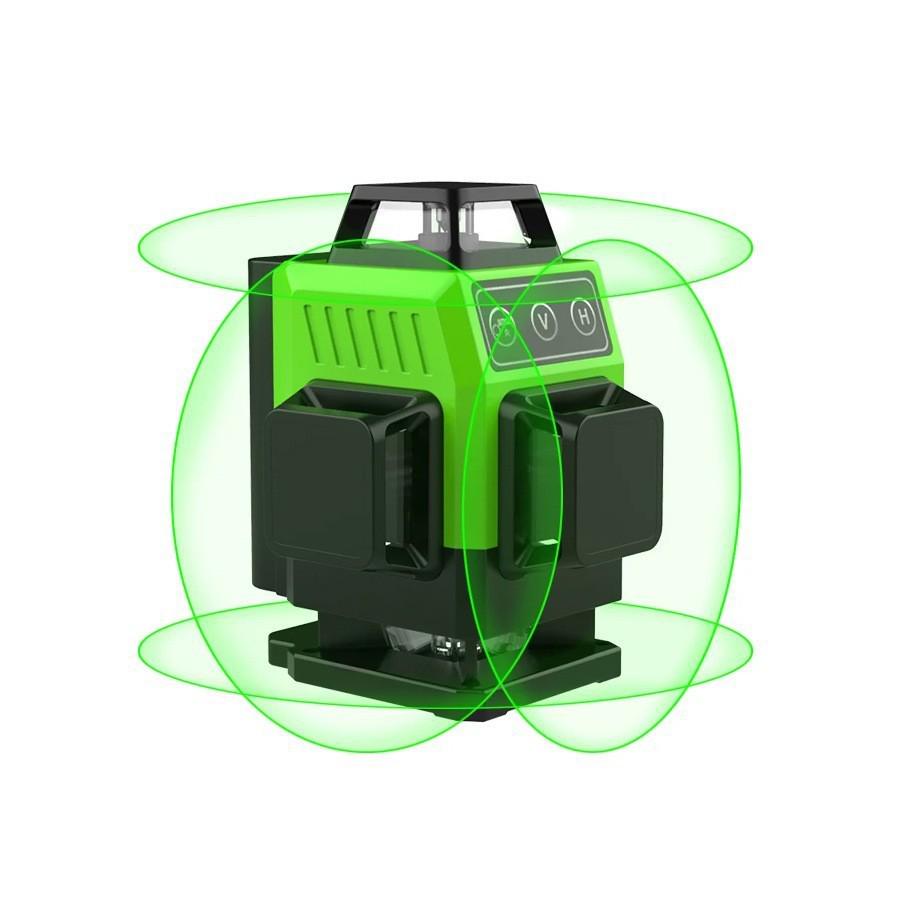 16-Line High-Precision Green Laser Level with Auto Line-Drawing for Outdoor Use and Strong Light