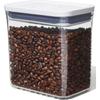 OXO Oksō Storage Container Plastic Airtight 1.6L Pop Kitchen (Food Seasoning Dried Goods Moisture Prevention) Rectangle Short