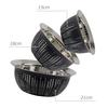 Pearl Metal Punching Bowl and Strainer, Limited Edition, Black, 15cm / 18cm / 21cm, Stainless Steel, 3-Piece Set, BLKP, Black, AZ-5036