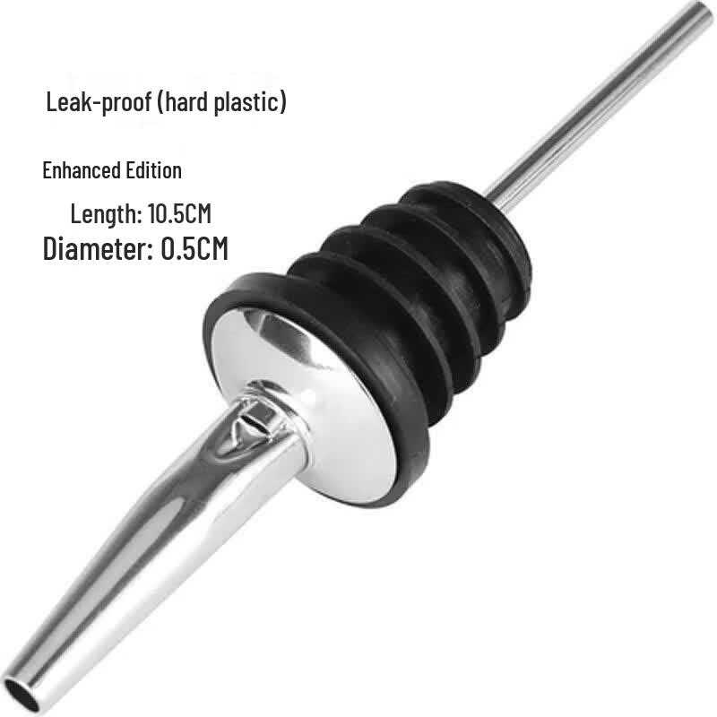 Stag Head Stainless Steel Bartending Pourer & Stopper