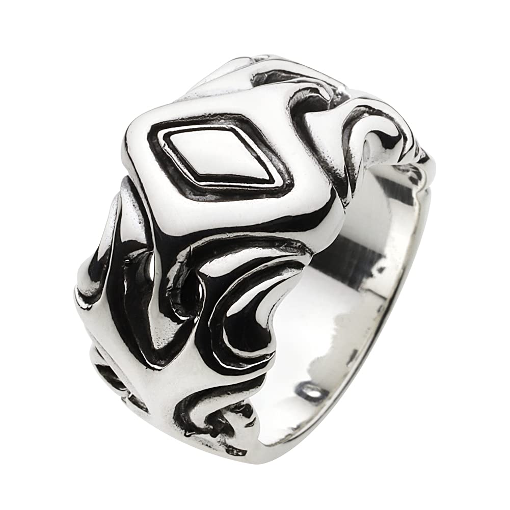 Hard Style Ring 925 Silver fr0111 29 [Figmart] [Silver Accessories] No.