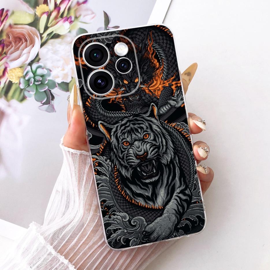 For Oppo Reno 15 FS Case Reno15 F 5G CPH2801 Luxury Butterfly Painted Cover Soft Slim Phone Case For Oppo Reno15 Pro Fundas Bags