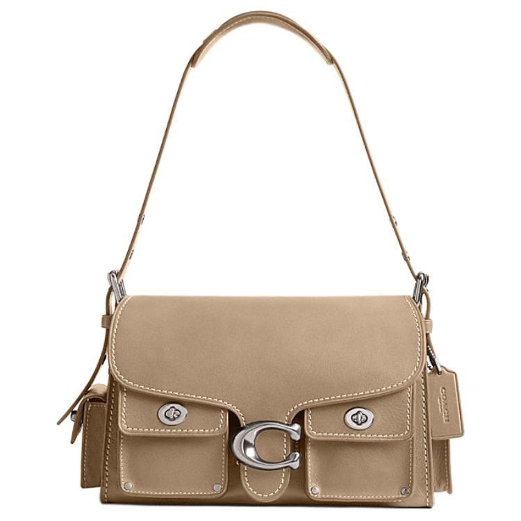 COACH CargoSoft Tabby Grain Leather Biker