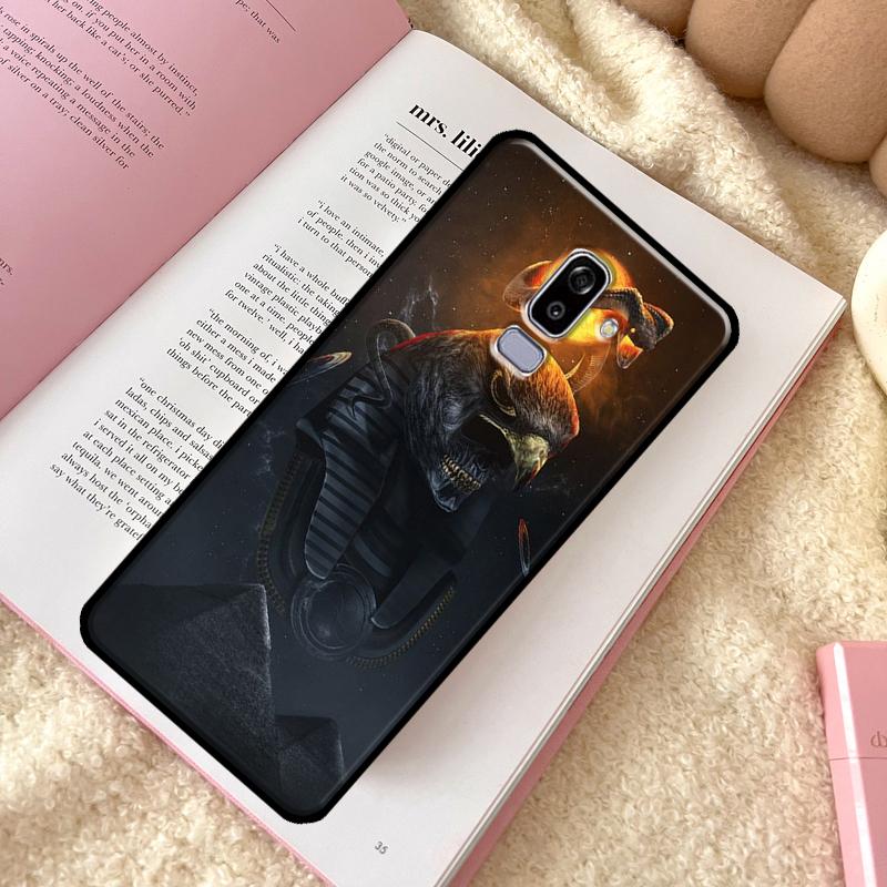 

Чехол для телефона с изображением египетского бога Гора и Анубиса для Samsung Galaxy J6 J4 Plus A6 A7 A8 A9 J8 2018 A3 A5 J1 2016 J3 J7 J5 2017 J5 2016 - J510