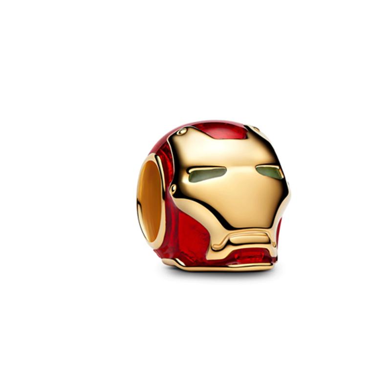 Toys Charm DIY Women Jewelry Gift Iron Man Spider-Man Captain America Beads Fit Original Snake Bracelet Necklace Accessories