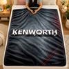 Flannel BlanketKenworth Warm Soft Throw Blanket for Indoor Sofa Bed Living Room Use