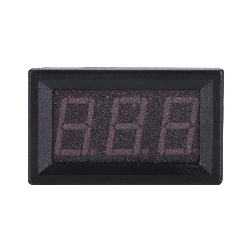 1pc LED Digit Display Panel Temperature Meter Thermometer 12V with Probe (Red)