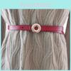 Autumn Season Leather Women Belt With Alloy Clasp For Jeans And Dress Pants With Minimalist Design